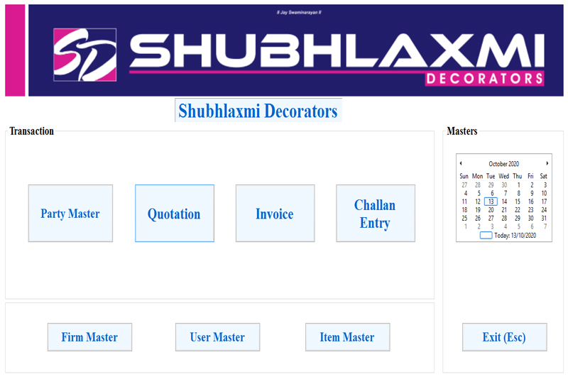 Shubhlaxmi Decorators